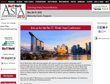 Tablet Screenshot of bio-itworldasia.com